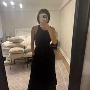 Elegant Black Sleeveless Dress
